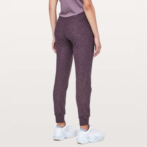 lululemon athletica Pants - Lululemon Ready To Rulu Pant 29" Heathered Arctic Plum size 6